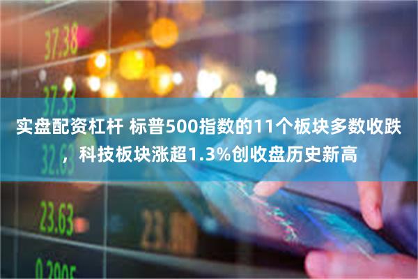 实盘配资杠杆 标普500指数的11个板块多数收跌，科技板块涨超1.3%创收盘历史新高