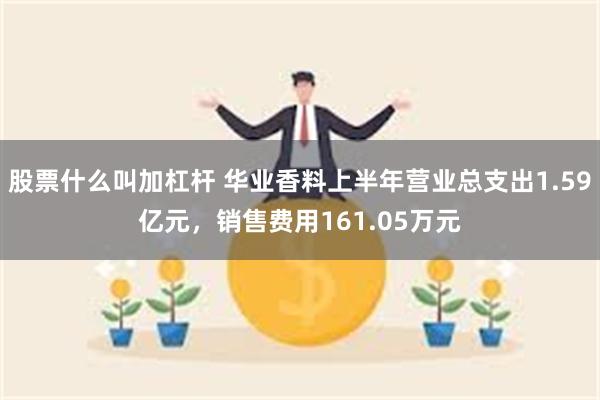 股票什么叫加杠杆 华业香料上半年营业总支出1.59亿元，销售费用161.05万元